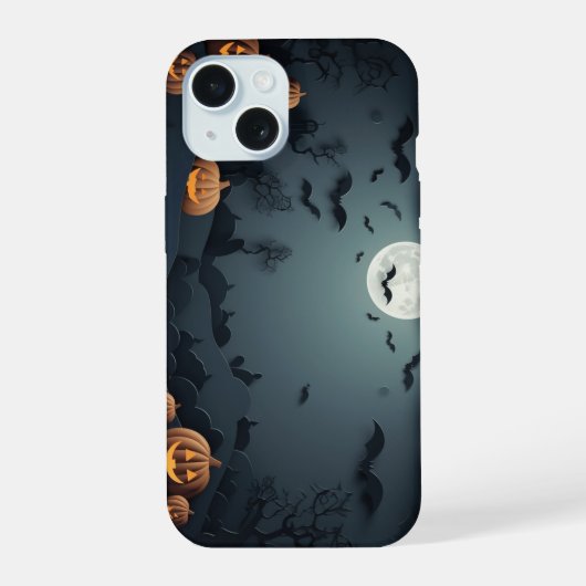 Halloween telefoonhoesje iPhone 15 case (Achterkant)