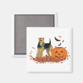 Halloween Terrier Magneet (Voorkant / Achterkant)