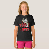 Halloween Terror Time Zombie Hand met ogen T-shirt (Voorkant volledig)