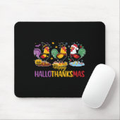 Halloween Thanksgiving Christmas Hallothanksmas K Muismat (Met muis)