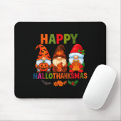 Halloween Thanksgiving Christmas Happy Hallothanks Muismat (Met muis)