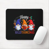 Halloween Thanksgiving Christmas Happy Hallothanks Muismat (Met muis)