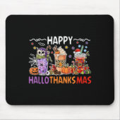 Halloween Thanksgiving Happy Season Coffee Halloth Muismat (Voorkant)