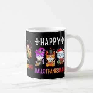 Halloween Thanksgiving Kerst Cheetah Cat Hallo Koffiemok