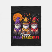 Halloween Thanksgiving Kerstfeest Happy HBedankt Fleece Deken (Voorkant)