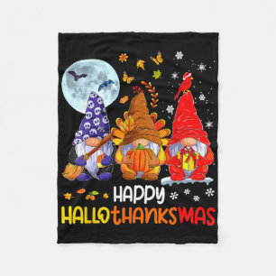 Halloween Thanksgiving Kerstfeest Happy HBedankt Fleece Deken