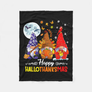 Halloween Thanksgiving Kerstfeest Happy HBedankt Fleece Deken