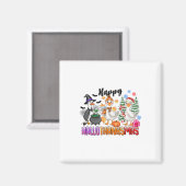 Halloween Thanksgiving Kerstfeest Happy HBedankt Magneet (Voorkant / Achterkant)