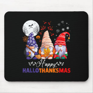 Halloween Thanksgiving Kerstfeest Happy HBedankt Muismat