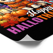 Halloween Thanksgiving Kerstfeest Happy HBedankt Poster (Hoek)