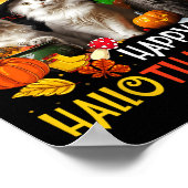 Halloween Thanksgiving Kerstfeest Happy HBedankt Poster (Hoek)