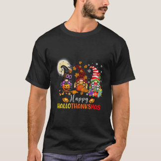 Halloween Thanksgiving Kerstfeest Happy HBedankt T-shirt