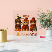 Halloween Thanksgiving KerstHappy Hallo Acryl Bord (Huwelijk)