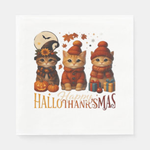 Halloween Thanksgiving KerstHappy Hallo Servet