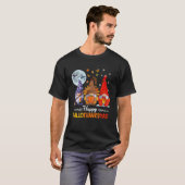 Halloween Thanksgiving KerstHappy Hallo T-shirt (Voorkant volledig)