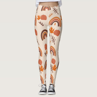 Halloween Thanksgiving Pompoenen Leggings