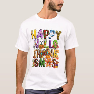Halloween Thanksgiving T-shirt
