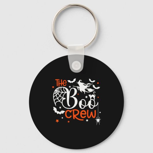 Halloween The Boo Crew - Fun Soky Witch, Cat, Bat Sleutelhanger (Voorkant)