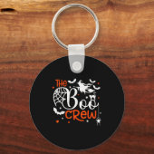 Halloween The Boo Crew - Fun Soky Witch, Cat, Bat Sleutelhanger (Voorkant)
