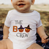 Halloween The Boo Crew Illustration Family Romper