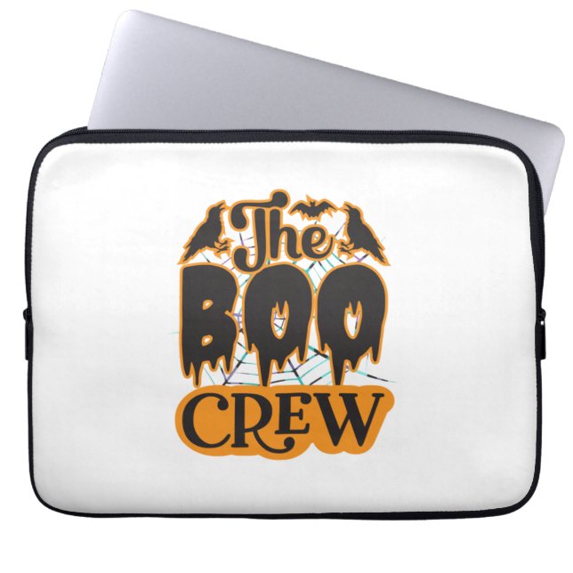 Halloween The Boo Crew Laptop Sleeve (Voorkant)