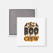 Halloween The Boo Crew Magneet (Voorkant / Achterkant)
