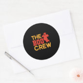 Halloween The Boo Crew Ronde Sticker (Envelop)