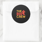Halloween The Boo Crew Ronde Sticker (Tas)