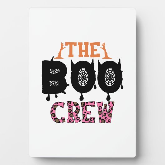Halloween The Boo Crews Fotoplaat (voorkant)