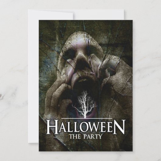 Halloween "The Party" Kaart (Voorkant)