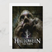 Halloween "The Party" Kaart (Voorkant / Achterkant)