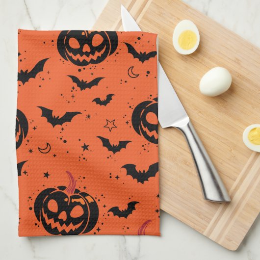Halloween Theedoek (Quarter Fold)