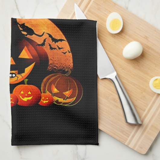 Halloween Theedoek (Quarter Fold)