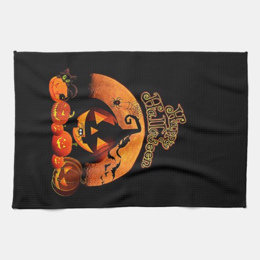 Halloween Theedoek (Horizontaal)