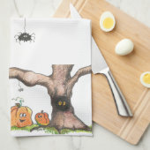 Halloween Theedoek (Quarter Fold)