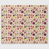 Halloween theefeest inpakpapier (Vlak)