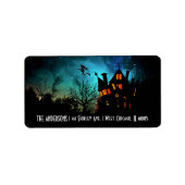 Halloween thema Adresetiketten Etiket (Voorkant)