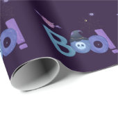 Halloween Thema Baby shower Leuk Feest Cadeaupapier (Rol Hoek)