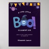 Halloween Thema Baby shower Leuk Feest Poster (Voorkant)