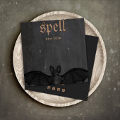 Halloween Thema Bat Stud Oorbel Display Kaart