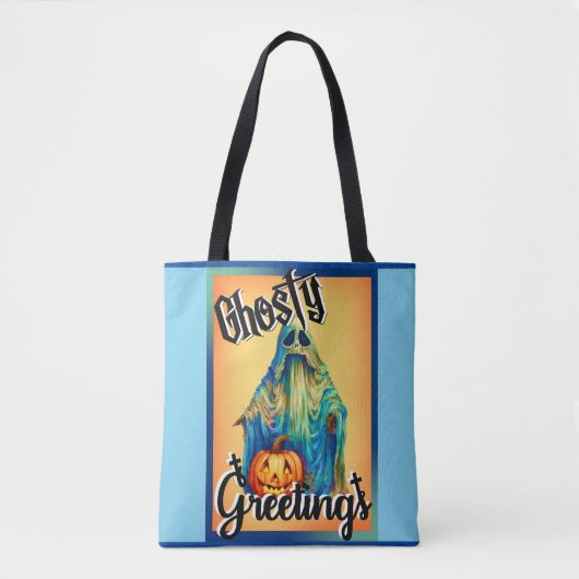 Halloween thema Canvas tas (Voorkant)