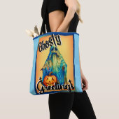 Halloween thema Canvas tas (Dichtbij)