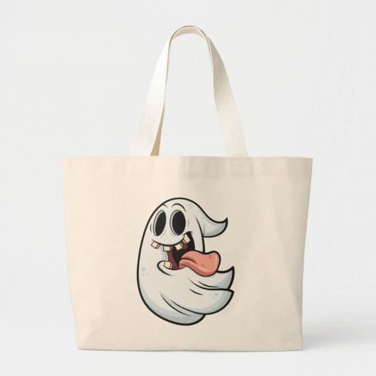 Halloween-thema Design Grote Tote Bag (Voorkant)