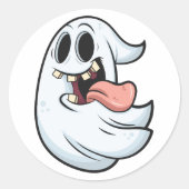 Halloween-thema Design Ronde Sticker (Voorkant)
