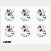 Halloween-thema Design Ronde Sticker (Vel)
