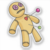 Halloween-thema Design Sticker (Voorkant)