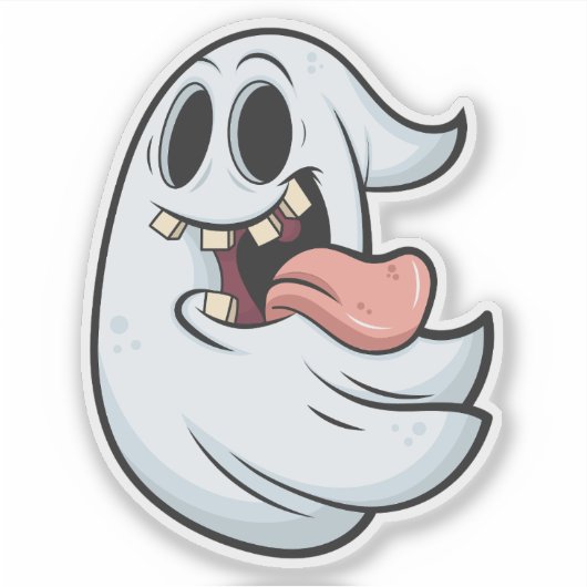 Halloween-thema Design Sticker (Voorkant)