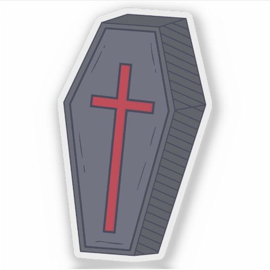 Halloween-thema Design Sticker (Voorkant)