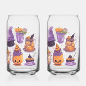 Halloween-thema drinkglaswerk blikvorm glas (Links)