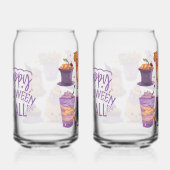 Halloween-thema drinkglaswerk blikvorm glas (Rechts)